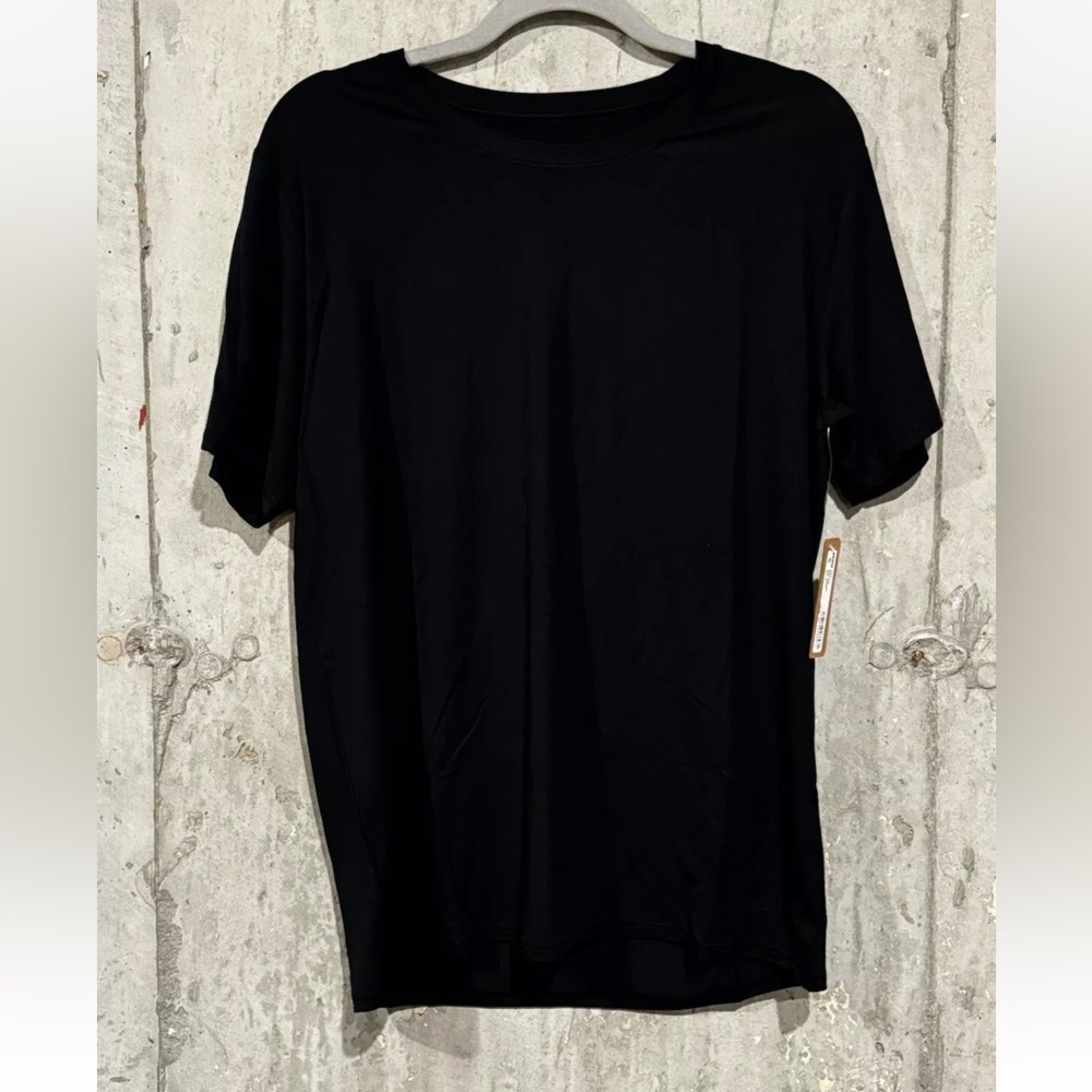 NWT Skims Black Obsidian Stretch Men’s Crew Neck T-shirt Size M